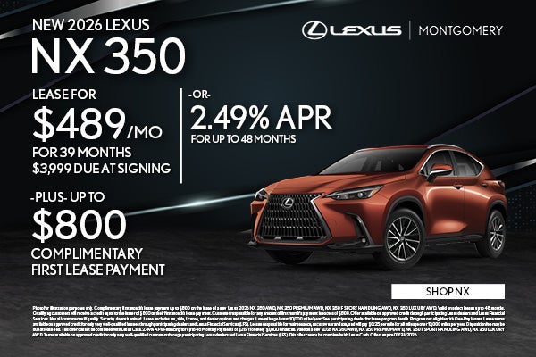 NEW 2026 LEXUS NX 350